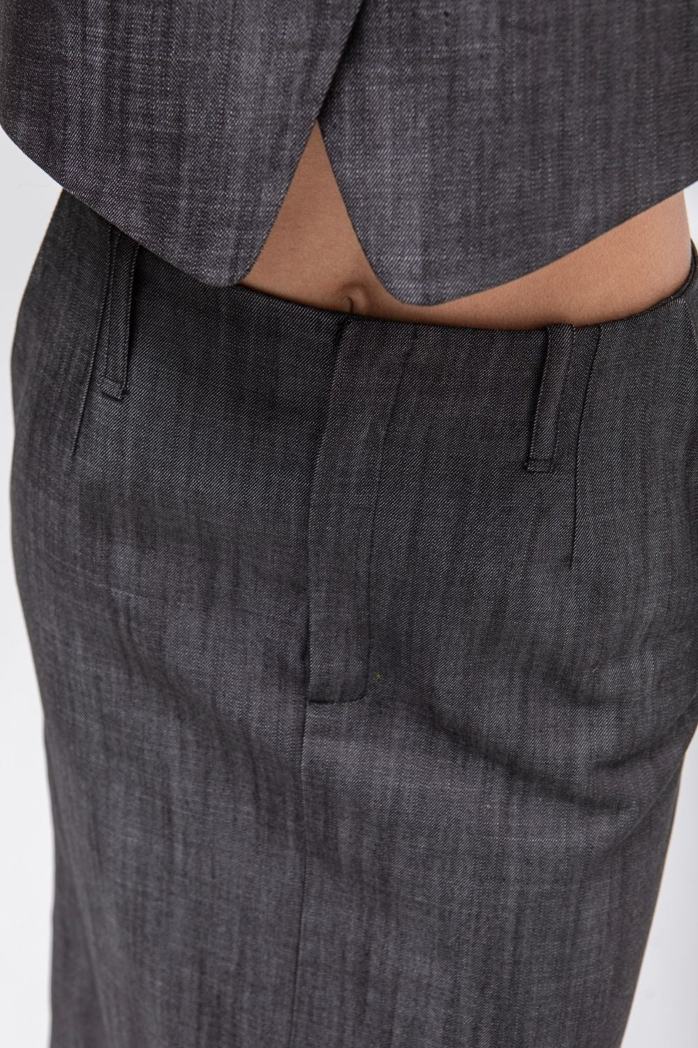 FALDA TUBO KRAKEN DENIM NEGRO