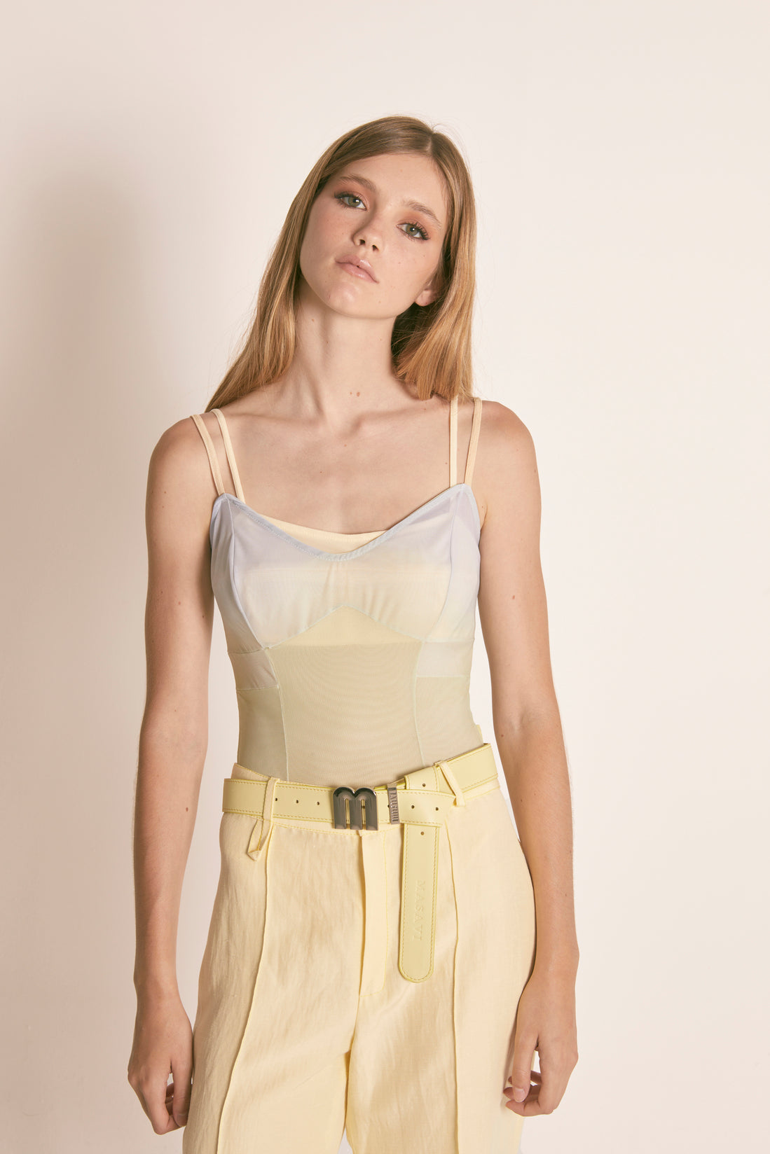 CINTURÓN VERDE LIMA LETRA M