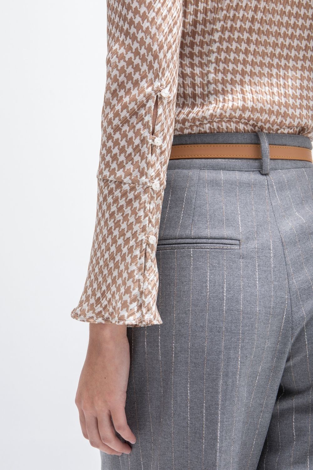 CAMISA PRESILLAS SEGO PATA DE GALLO