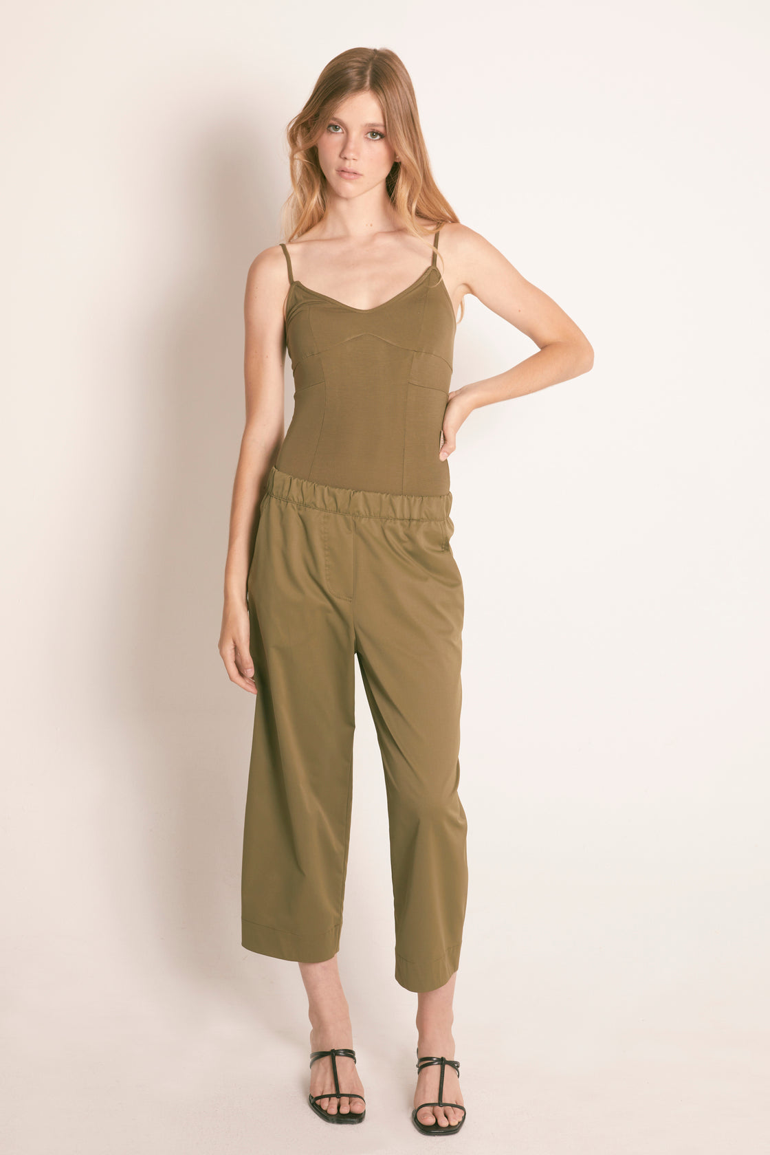 PANTALON FRUNCE ARMY
