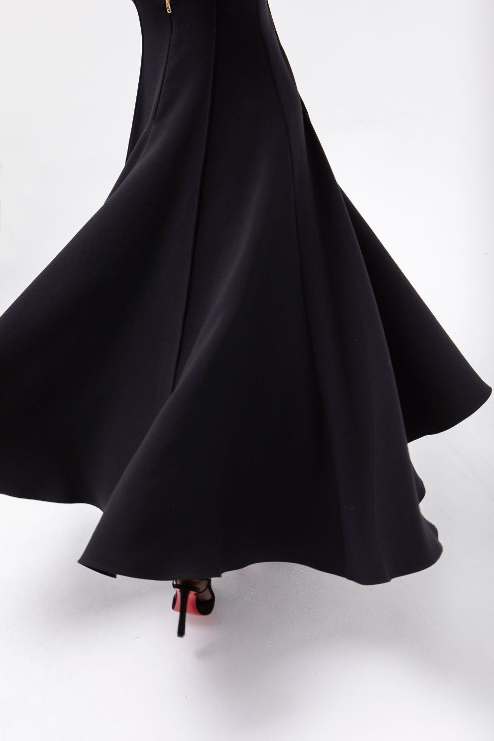 VESTIDO LARGO DELIRIO NEGRO