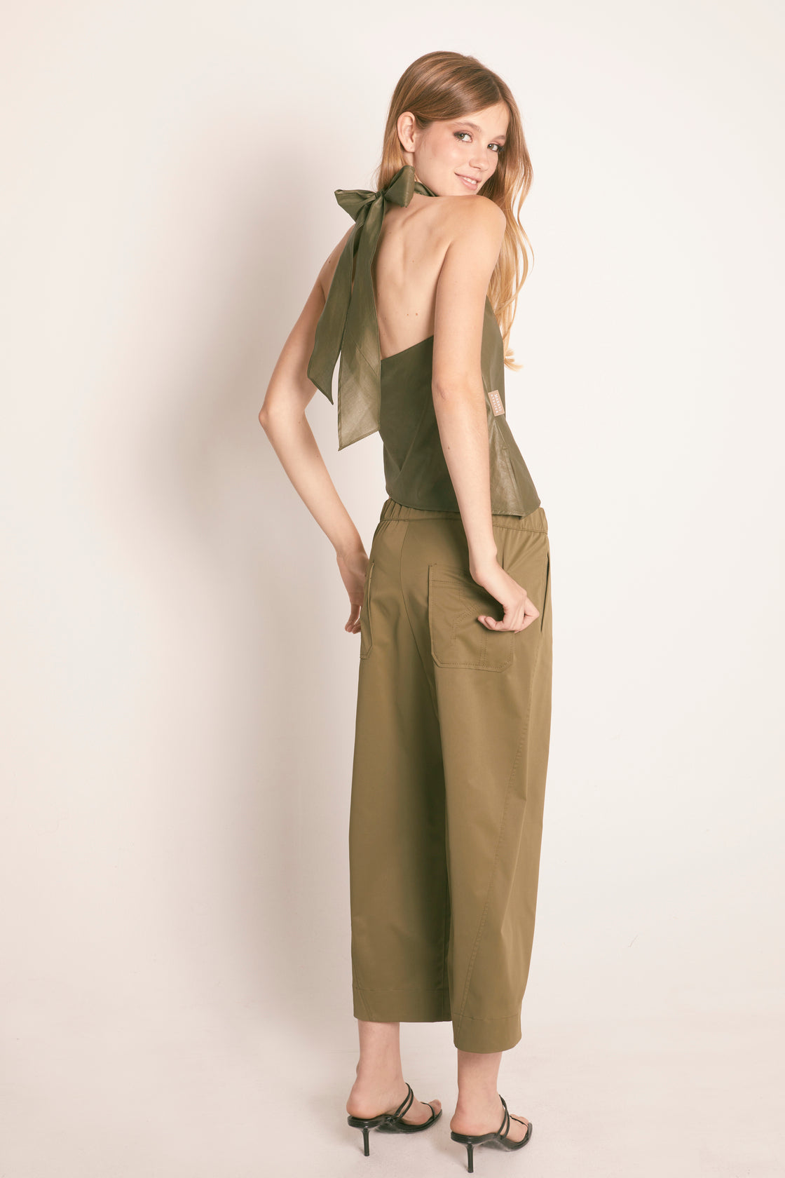PANTALON FRUNCE ARMY