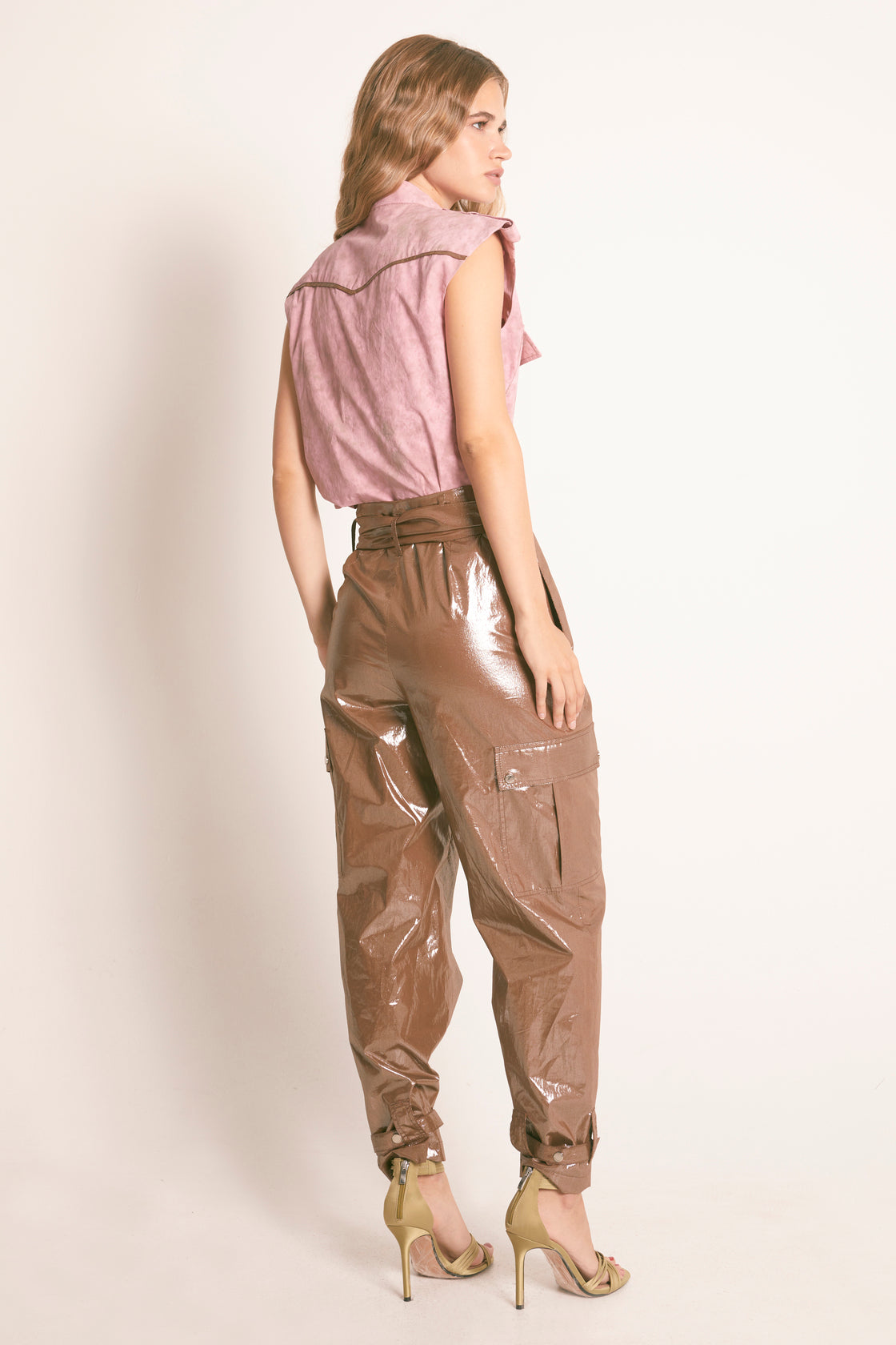 PANTALON CARGO AVVERBIO BROWN