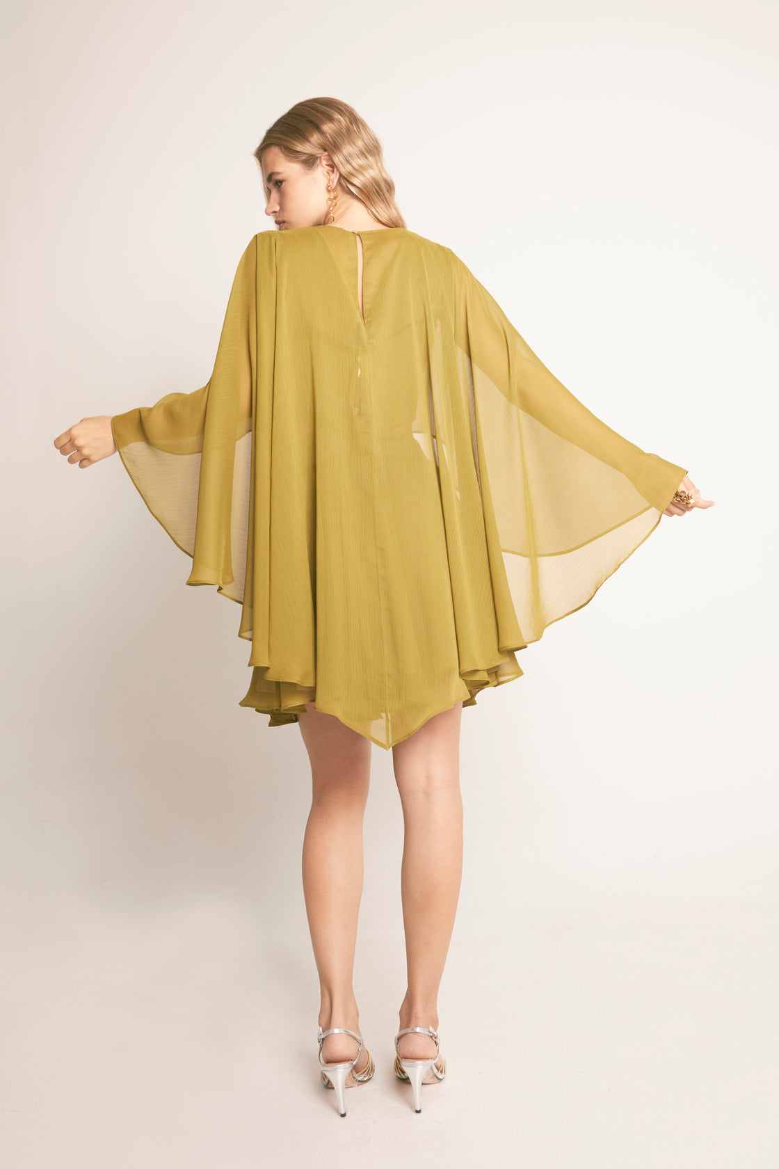 VESTIDO CORTO CAPRI KHAKI