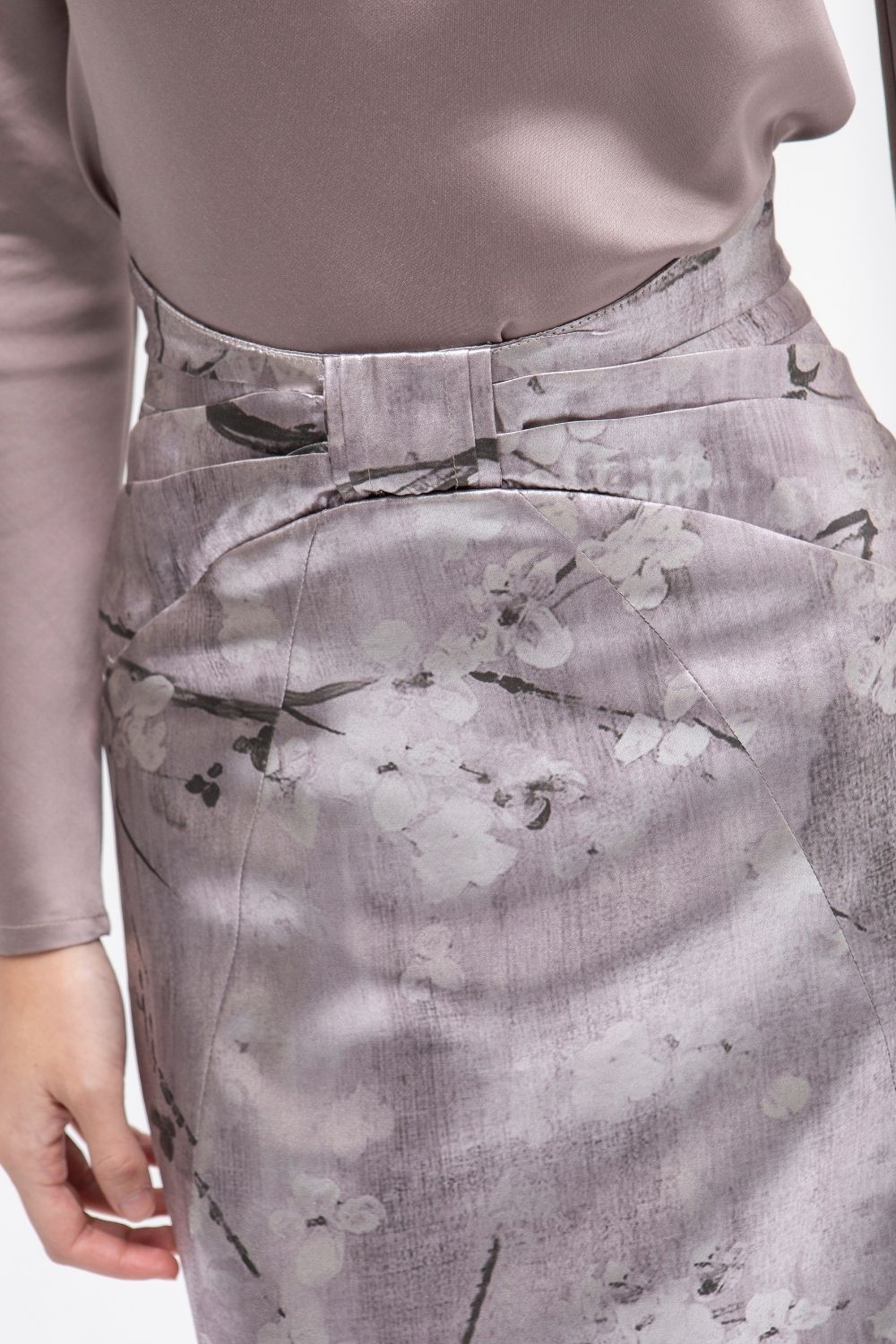 FALDA FRUCE CINTURA MARIELA