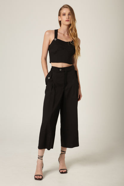 Pantalón Peace Lino Negro
