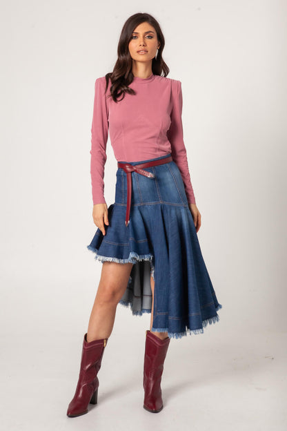Jersey Costuras Rosa