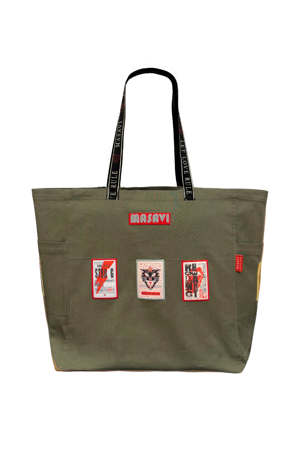 BOLSA KHAKI PARCHES