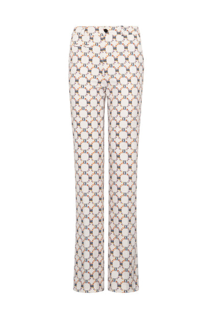 Pantalon Leggins Circulos Beige