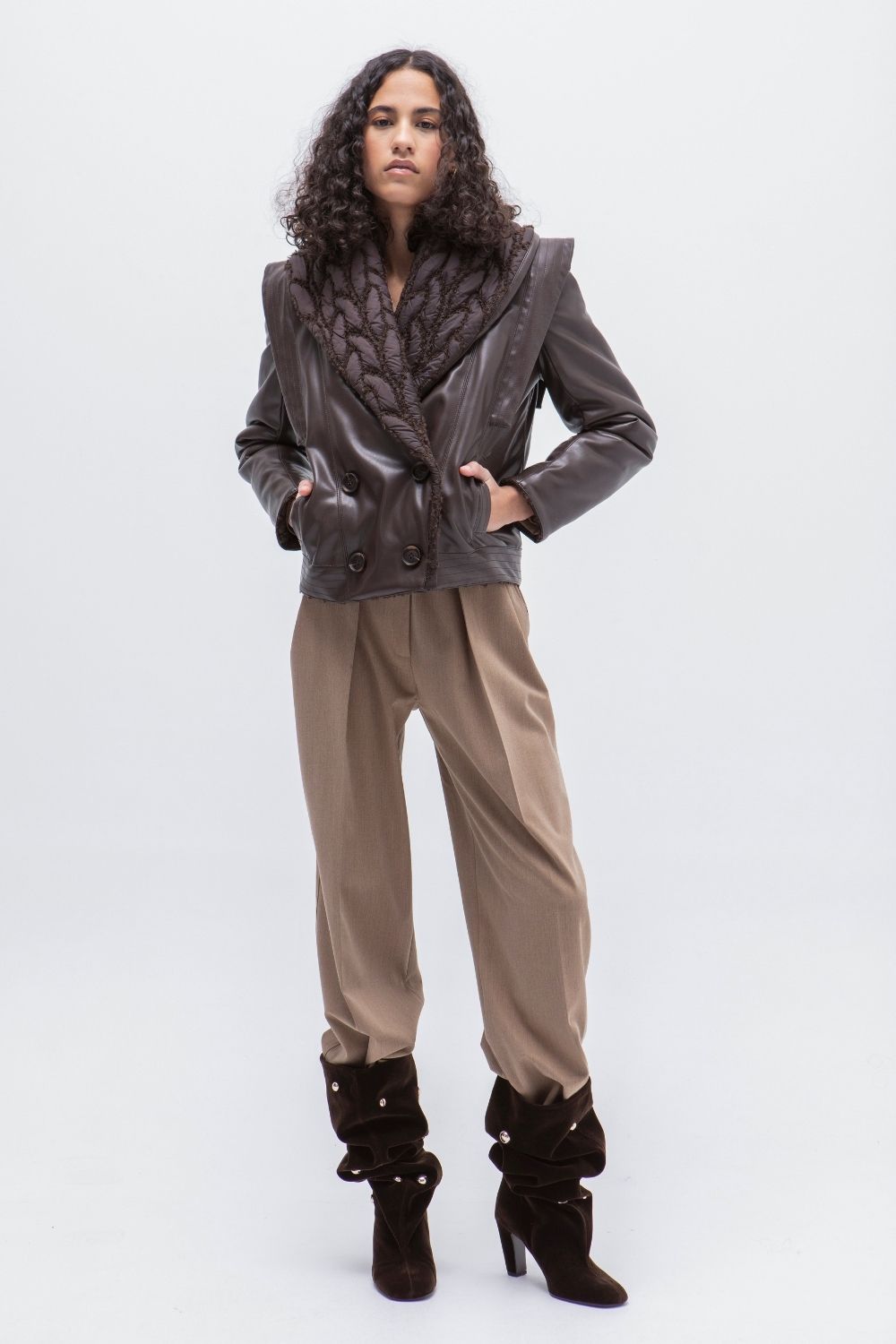 TRENCH ECOPIEL BROWN