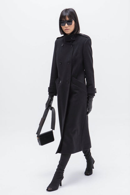 ABRIGO WOOL NEGRO