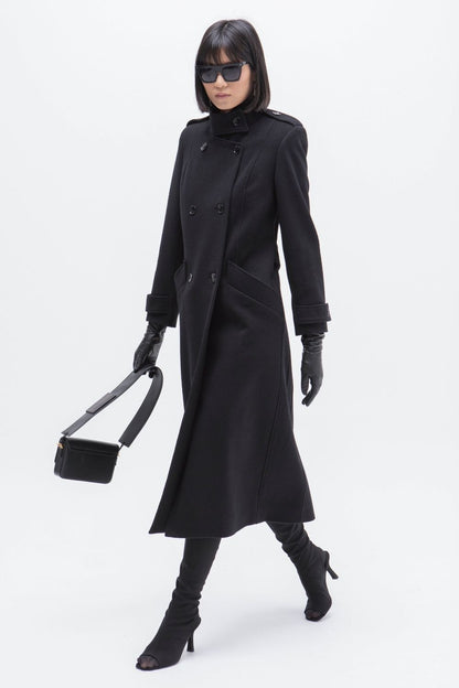 ABRIGO WOOL NEGRO
