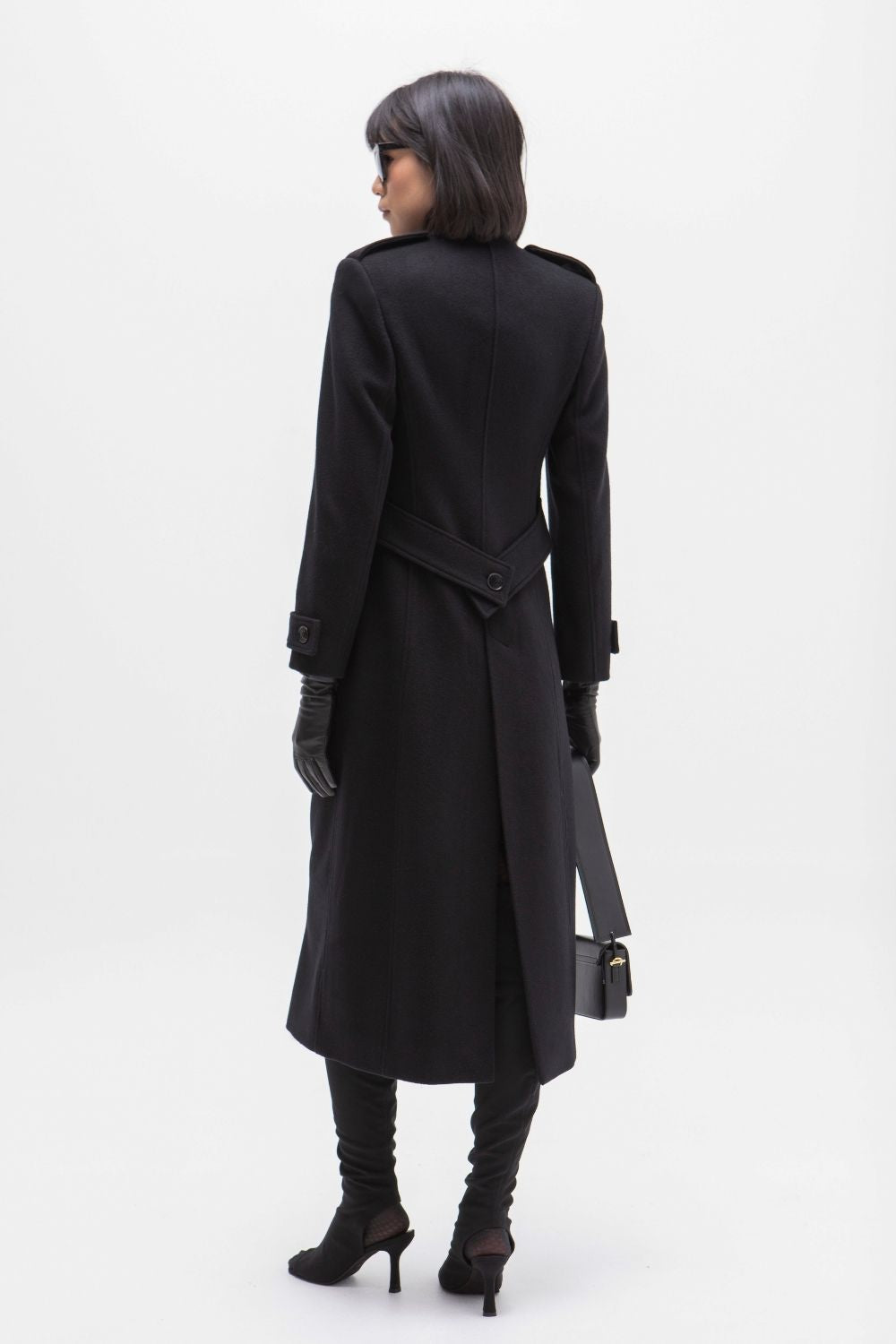 ABRIGO WOOL NEGRO