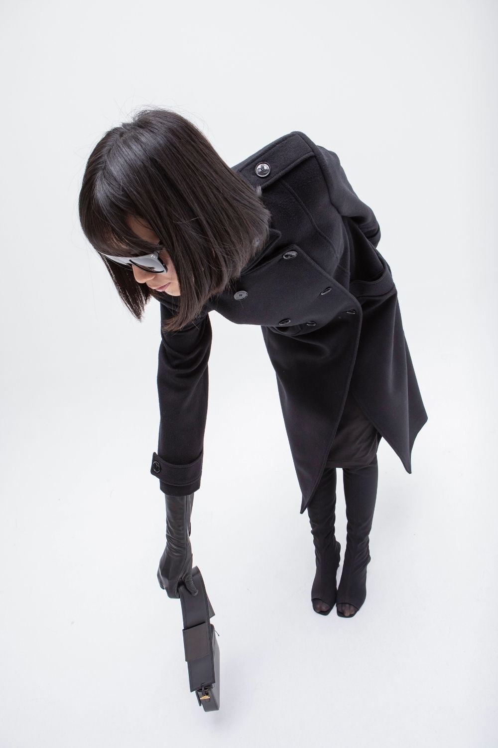 ABRIGO WOOL NEGRO
