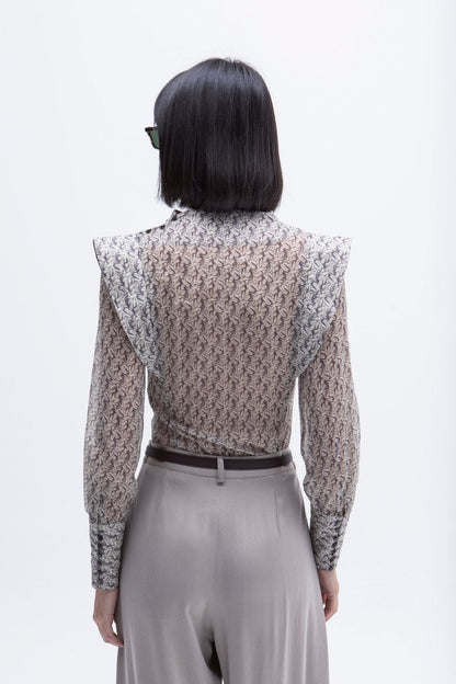 BLUSA CUELLO BIES AMBER