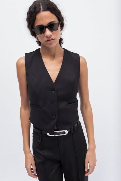 CHALECO VANZ NEGRO