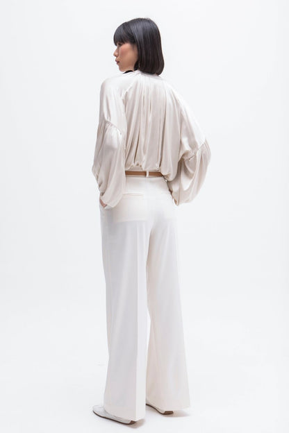 PANTALON ANCHO VANZ BEIGE
