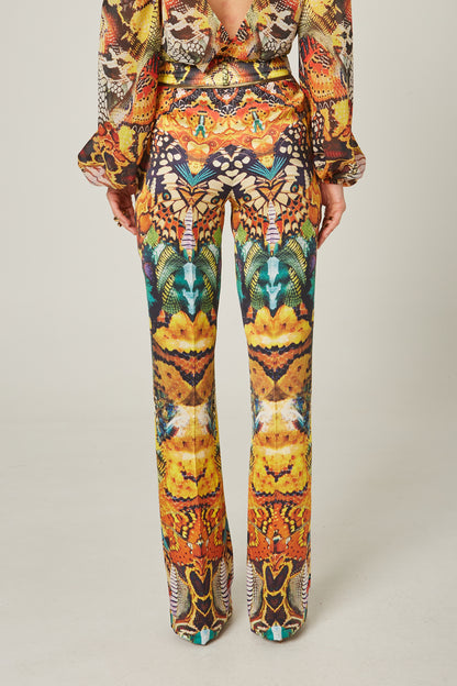 Pantalón Estampado Mariposa