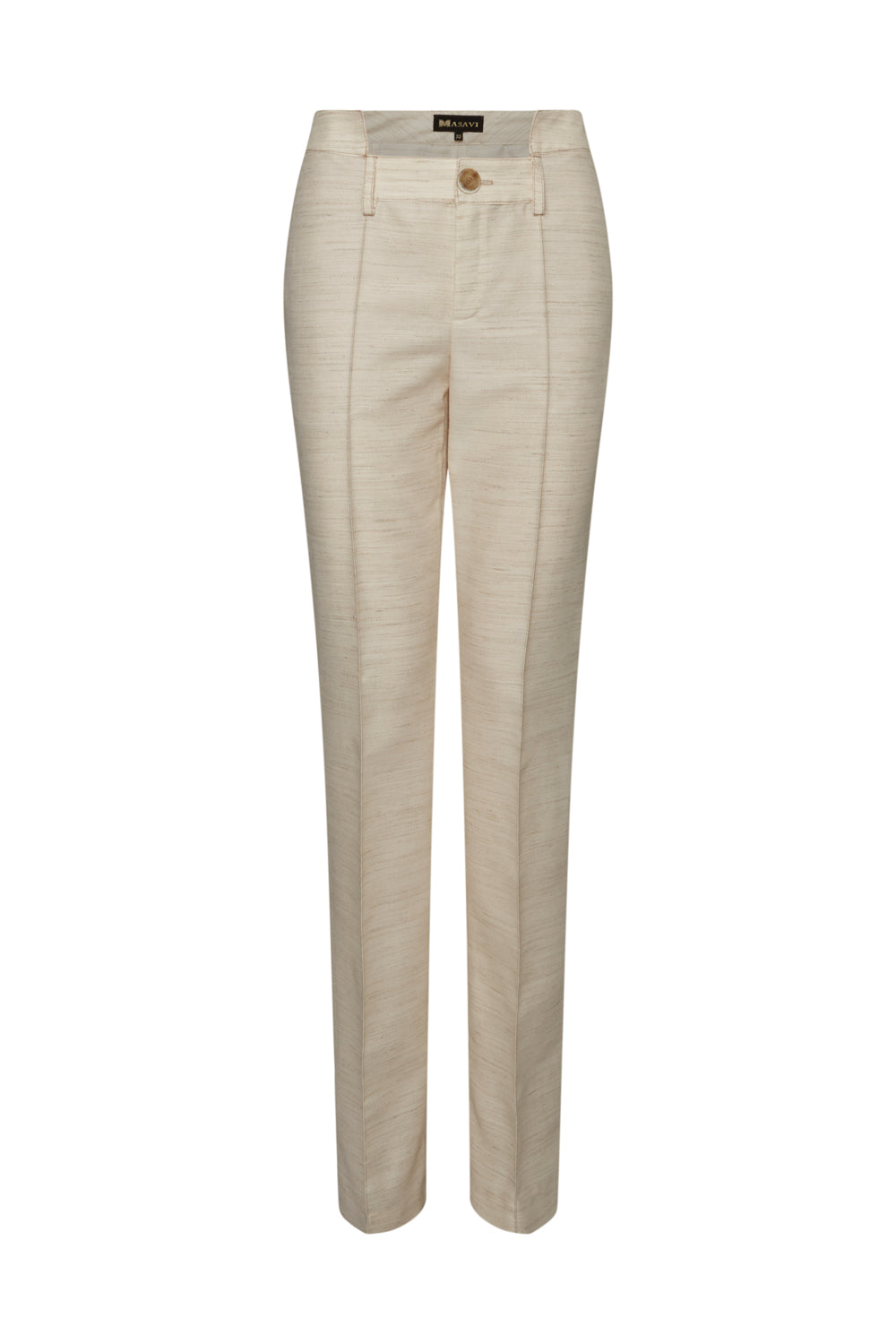 Pantalon Lino Beige