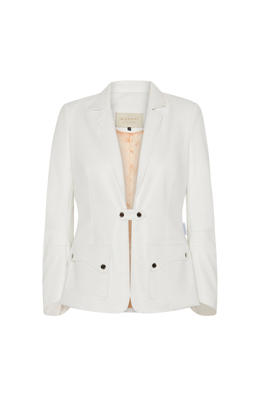 BLAZER ECOPIEL KUBRA BLANCO