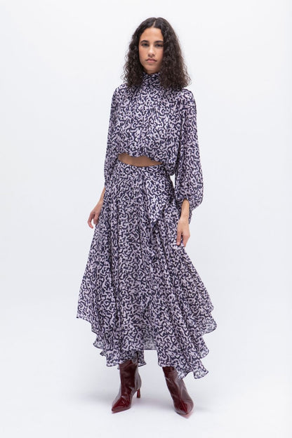 BLUSA ABULLONADA LOTUS