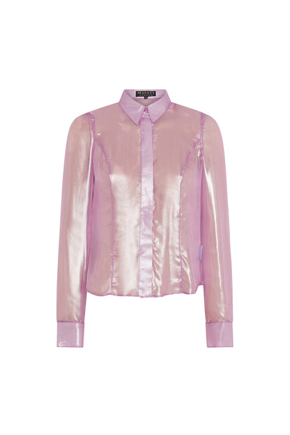 CAMISA SIRIAN GLOW LILA TAFFY