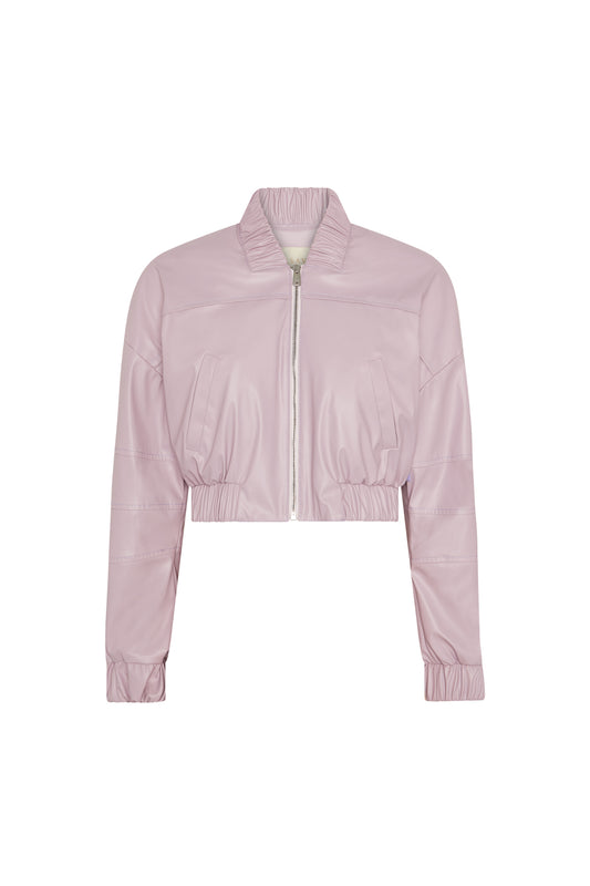 BOMBER ECOPIEL KUBRA PINK