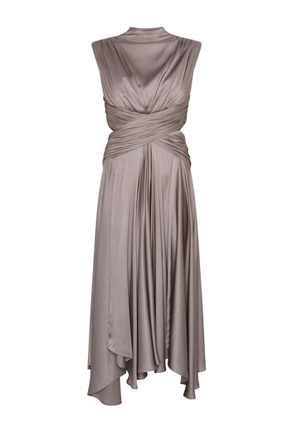 VESTIDO ELSA TAUPE