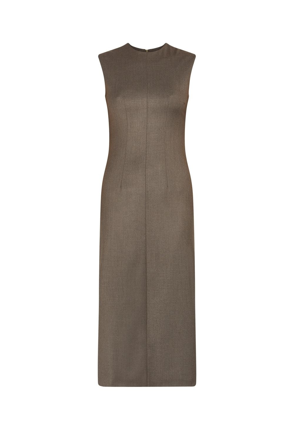 VESTIDO MIDI VANZ BROWN
