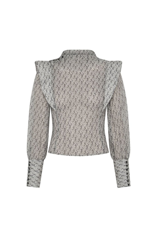 BLUSA CUELLO BIES AMBER
