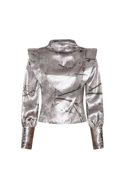 BLUSA CUELO BIES MARIELA