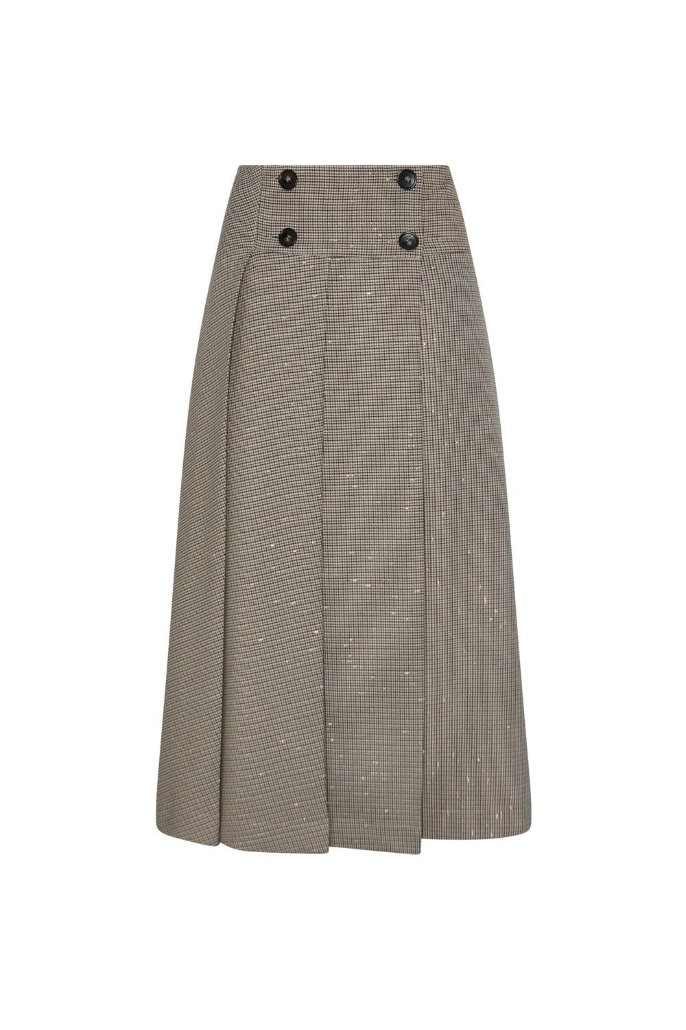 FALDA MIDI TABLAS SQUARE