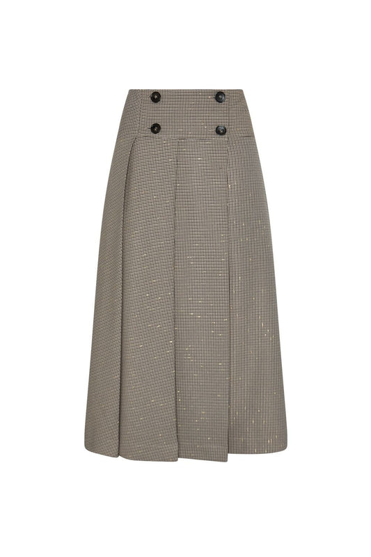 FALDA MIDI TABLAS SQUARE
