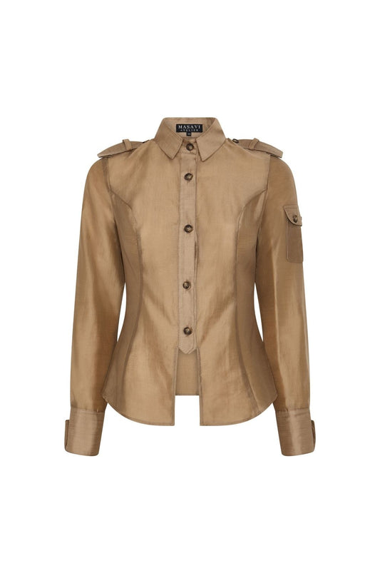 CAMISA SENSO TABAC