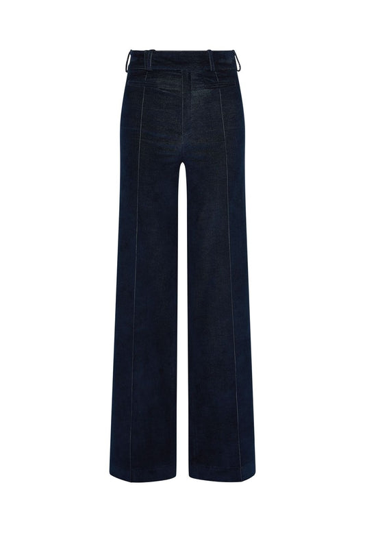 PANTALON KARWAR TERCIOPELO AZUL MARINO