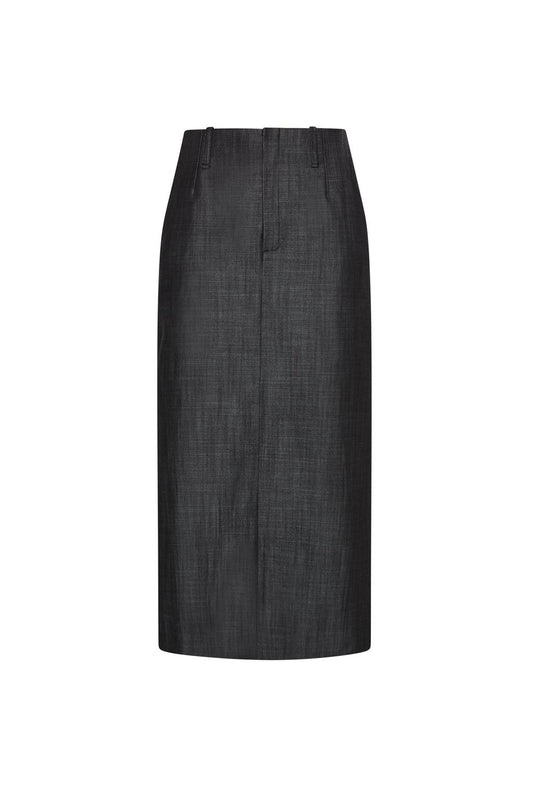 FALDA TUBO KRAKEN DENIM NEGRO