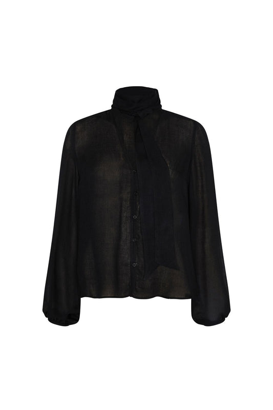 CAMISA PAÑUELO GARZA NEGRO