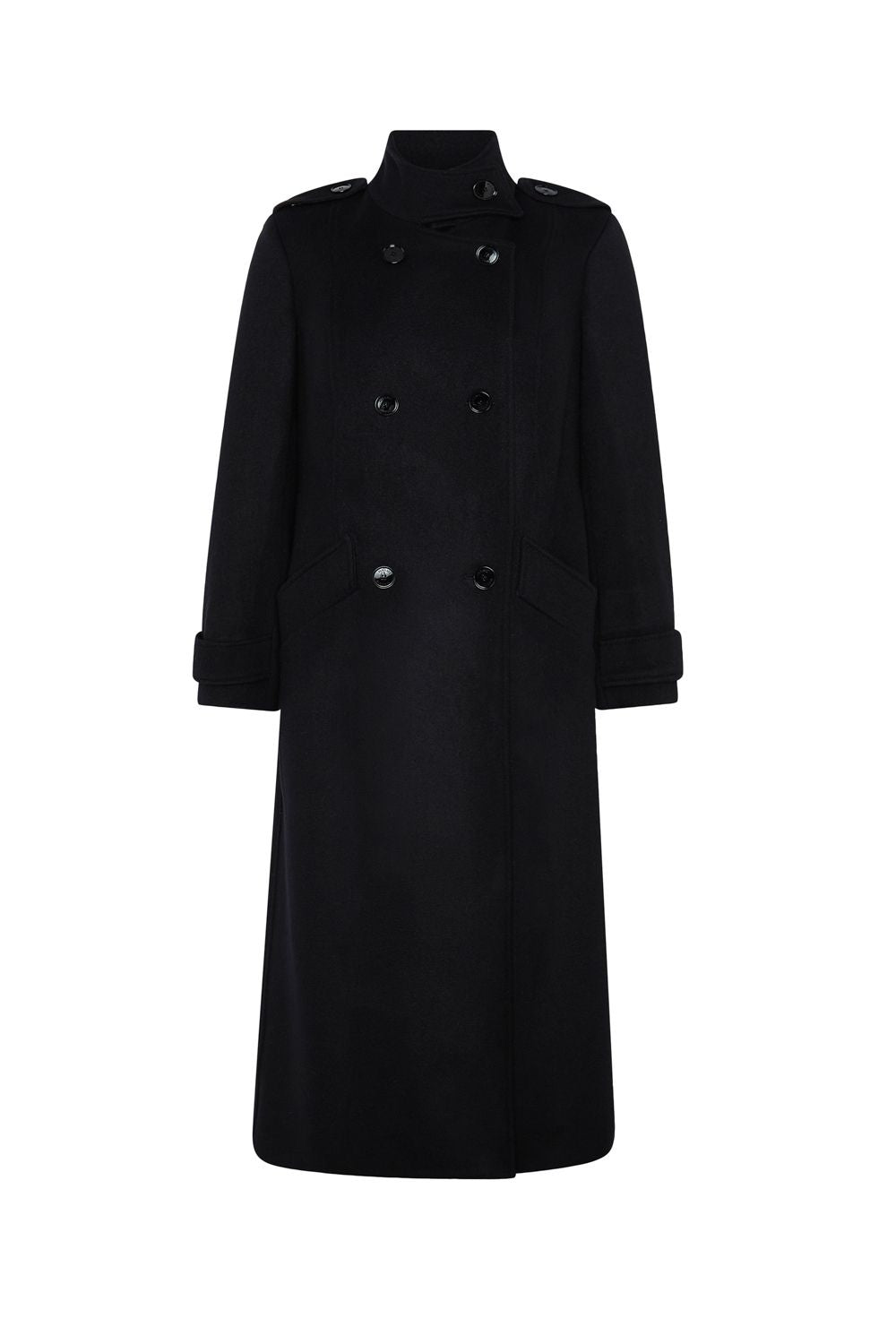 ABRIGO WOOL NEGRO