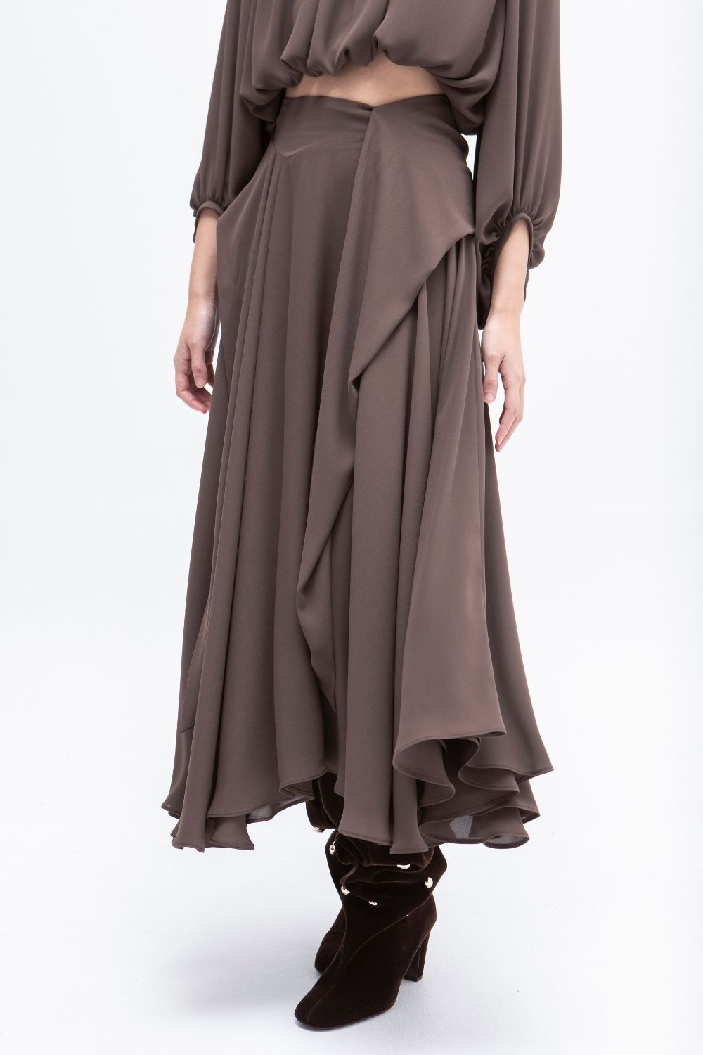 FALDA CAPA NOIR BROWN