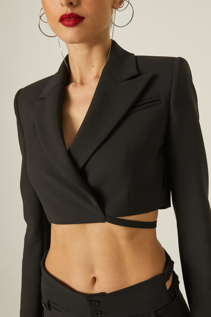 Blazer Corta Spello Negro