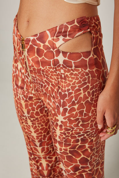 Pantalon Cut Out Jirafa