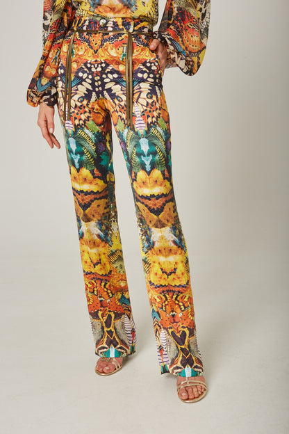 Pantalón Estampado Mariposa