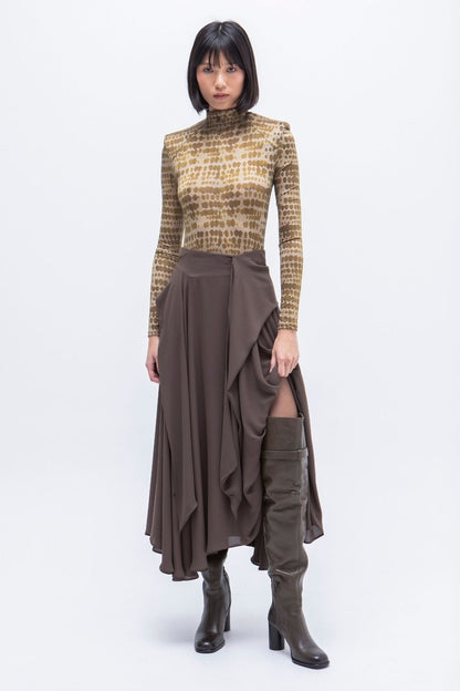 FALDA CAPA NOIR BROWN