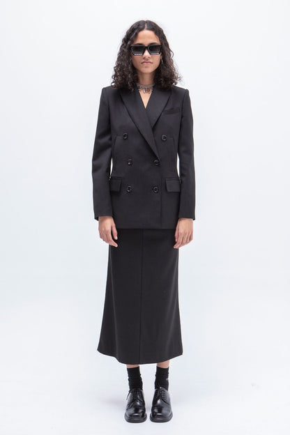 FALDA TUBO VANZ NEGRO
