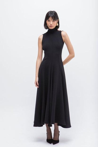 VESTIDO LARGO DELIRIO NEGRO