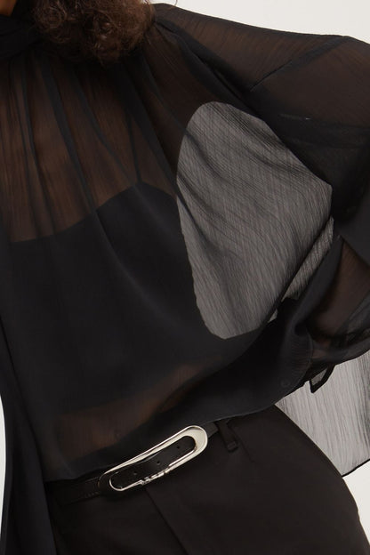 BLUSA CAPA CAPRI NEGRO