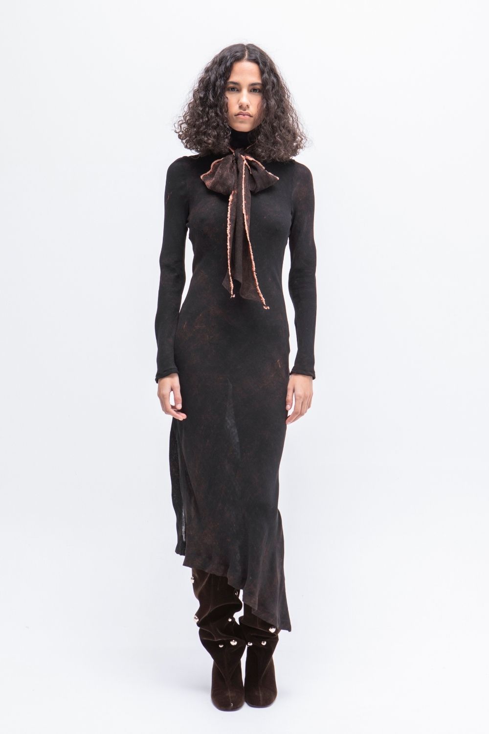 VESTIDO MIDI LAZO ARTEMISIA