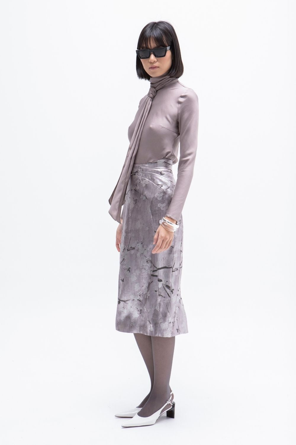 BLUSA LAZO ELSA TAUPE