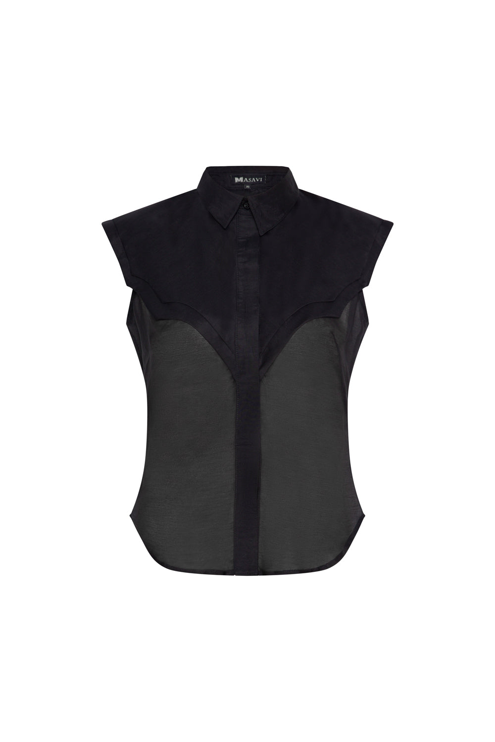 Camisa Capelina Bare Negro