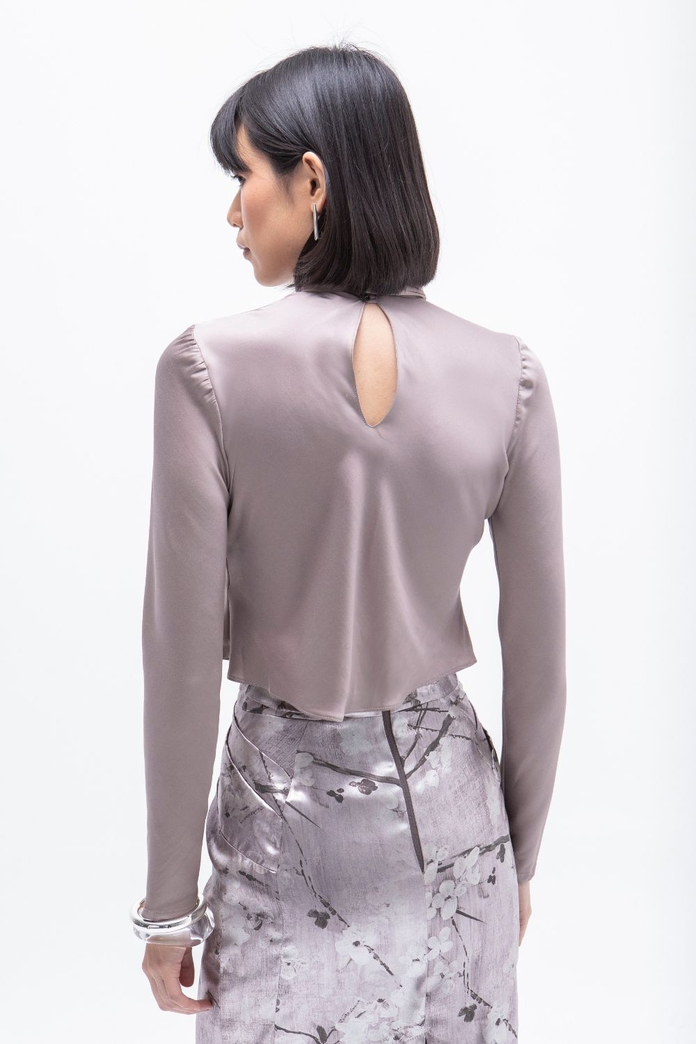 BLUSA LAZO ELSA TAUPE
